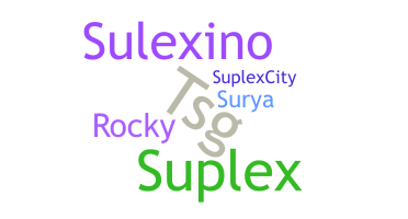उपनाम - sUpLeX