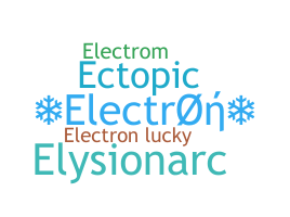 उपनाम - electron