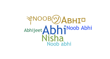 उपनाम - Noobabhi