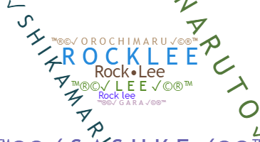 उपनाम - rocklee