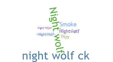 उपनाम - NightWolf