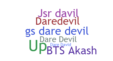 उपनाम - daredavil