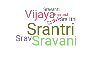 उपनाम - Sravanthi