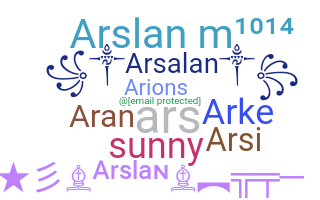 उपनाम - Arslan