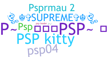 उपनाम - PsP