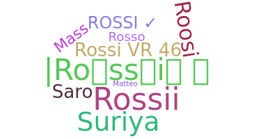 उपनाम - Rossi