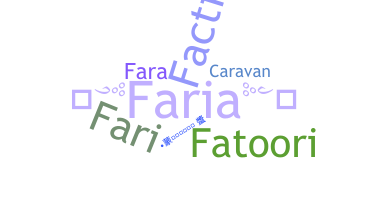 उपनाम - Faria