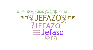 उपनाम - Jefazo