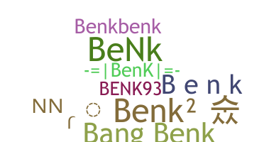 उपनाम - benk