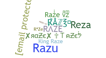 उपनाम - Raze