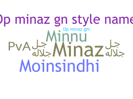 उपनाम - Minaz