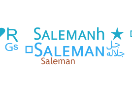 उपनाम - saleman