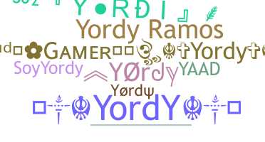उपनाम - Yordy