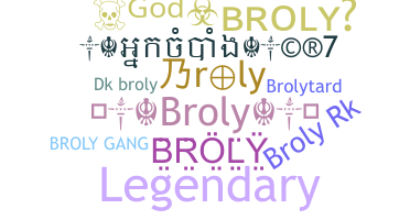 उपनाम - Broly