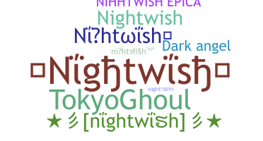 उपनाम - nightwish