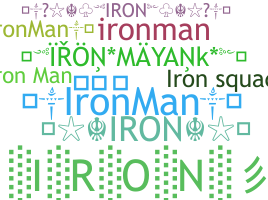 उपनाम - Iron