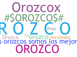 उपनाम - Orozco