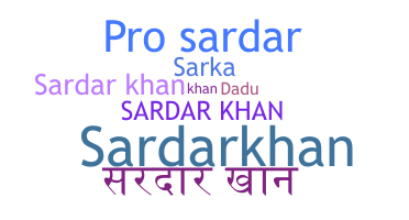 उपनाम - SardarKhan