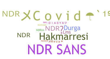 उपनाम - NDR