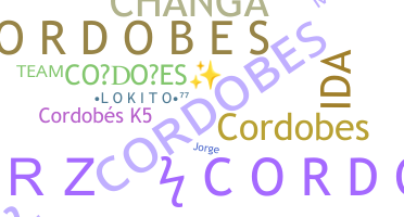 उपनाम - CORDOBES