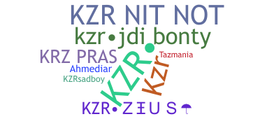 उपनाम - kzr