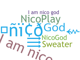 उपनाम - NicoGOD