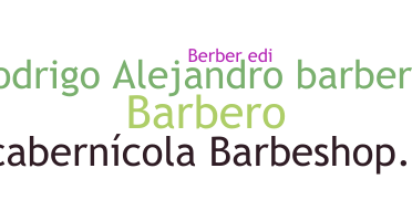 उपनाम - Barbero