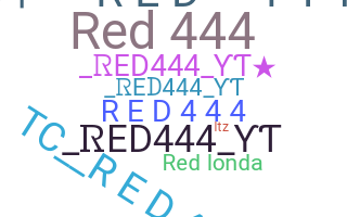 उपनाम - RED444