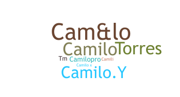 उपनाम - CamiloX
