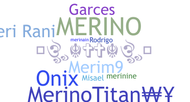 उपनाम - Merino