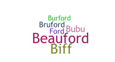 उपनाम - Buford