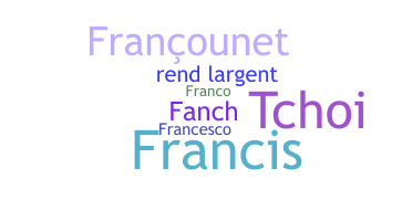 उपनाम - Francois