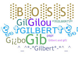 उपनाम - Gilbert