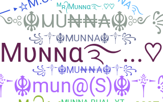 उपनाम - Munna