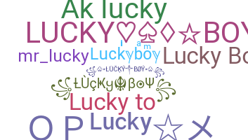 उपनाम - Luckyboy