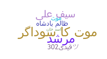 उपनाम - Urdu