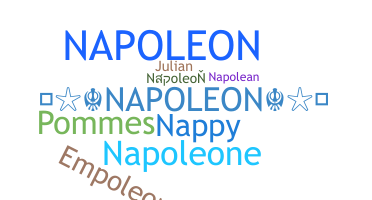 उपनाम - Napoleon