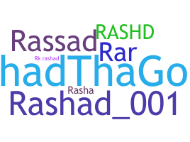 उपनाम - Rashad