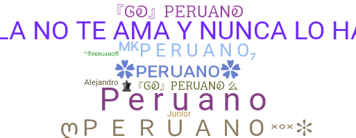 उपनाम - Peruano