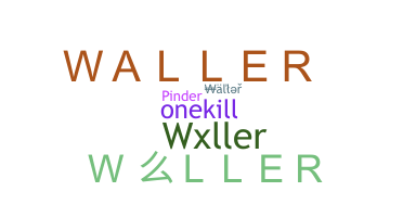 उपनाम - Waller
