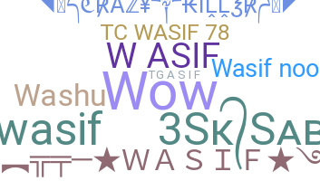 उपनाम - Wasif
