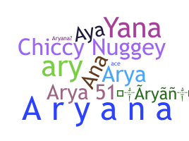 उपनाम - Aryana