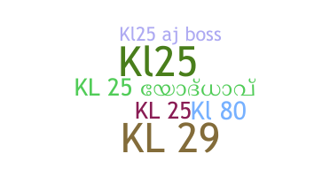 उपनाम - KL25