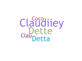उपनाम - Claudette