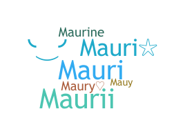 उपनाम - Maury