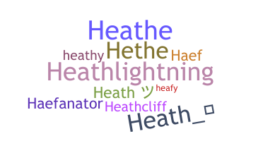 उपनाम - Heath