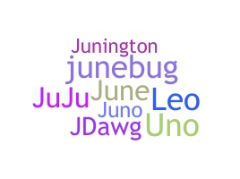 उपनाम - Juno