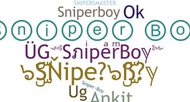 उपनाम - SniperBoy