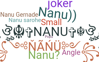 उपनाम - nanu