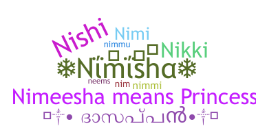 उपनाम - Nimisha